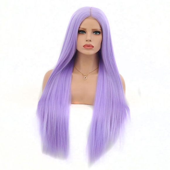 Light Purple Beauty Lace Front Wig main image 4